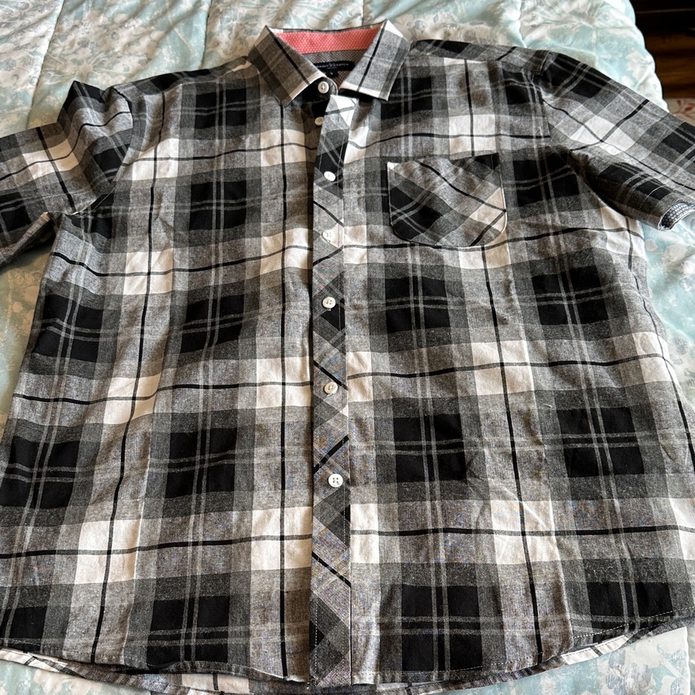 Classic Plaid Button-Down Shirt